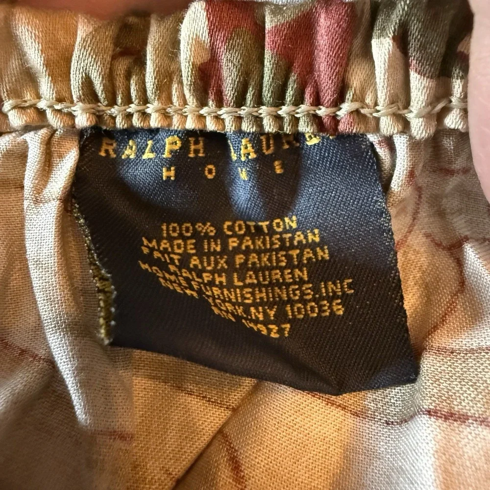 Vintage RALPH LAUREN 4 Pc. Curated King Sheet Set Guinevere/Sussex Gardens *READ